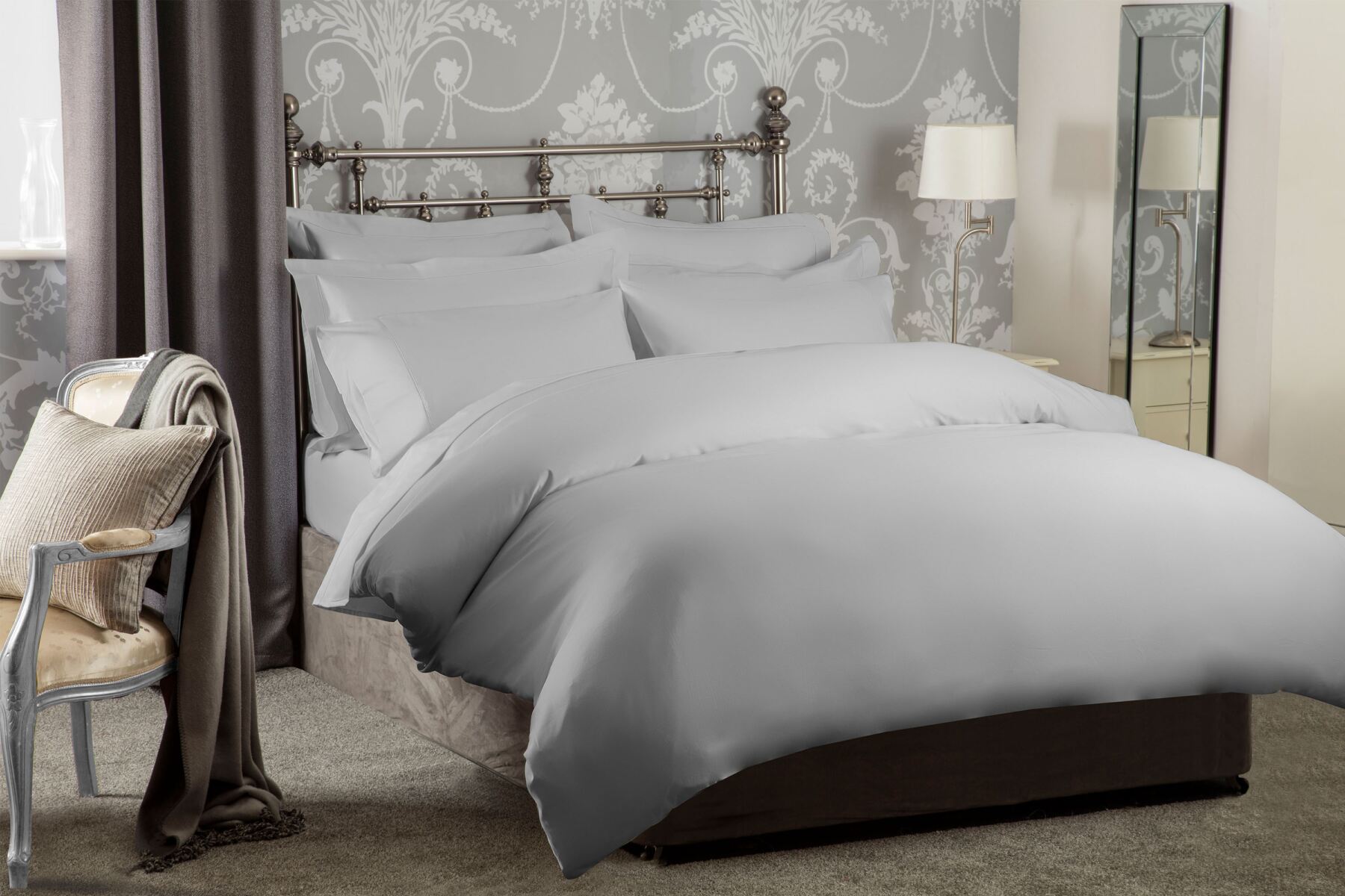 Ultimate Cotton Sateen 1200 Count Duvet Cover Belledorm