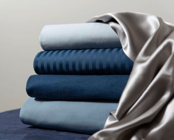 What are the different types of cotton bed linen?
