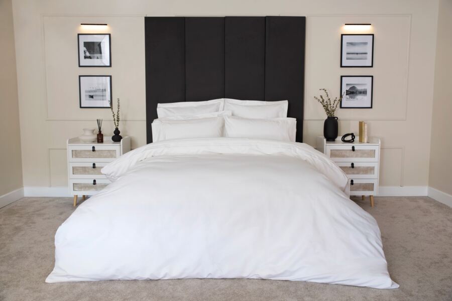 Pure Egyptian Cotton Sateen 1200 Count Duvet Cover Pure Egyptian Cotton Sateen 1200 Count Duvet Cover