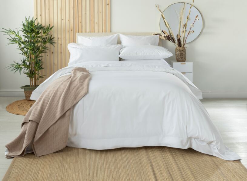 Egyptian Cotton 400 Count Oxford Duvet Set Egyptian Cotton 400 Count Oxford Duvet Set