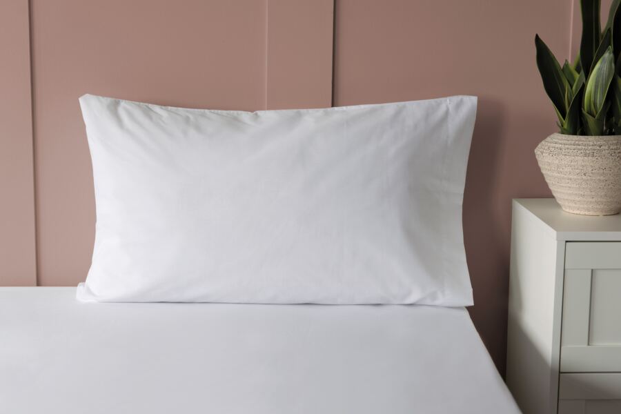 100% Cotton 200 Count Housewife Pillowcase Pair (Percale) 100% Cotton 200 Count Housewife Pillowcase Pair (Percale)