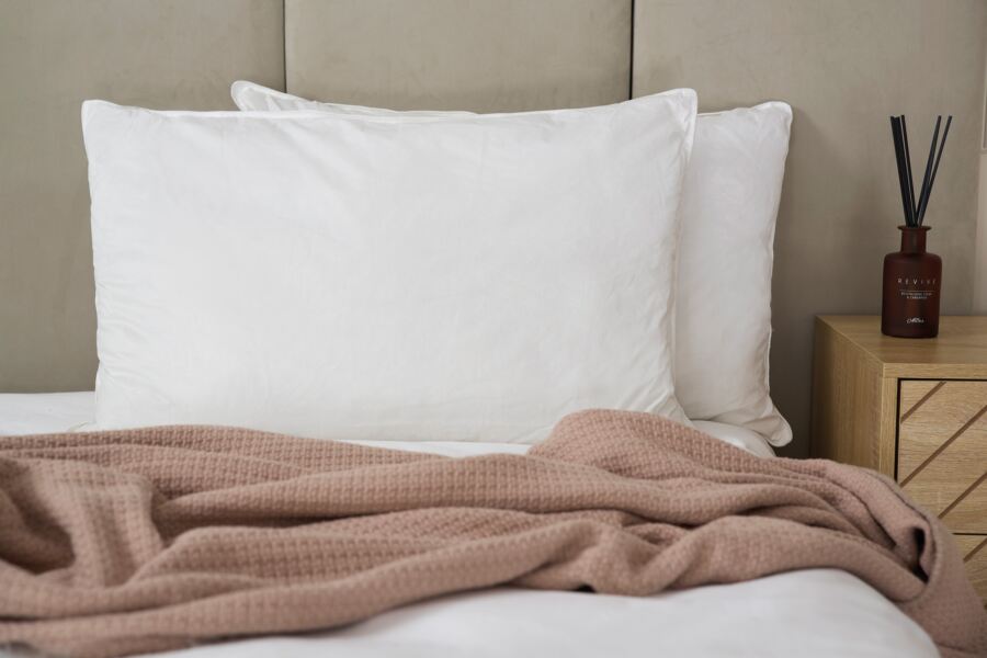 Hotel Milled Duck Feather Pillow Pair Hotel Milled Duck Feather Pillow Pair