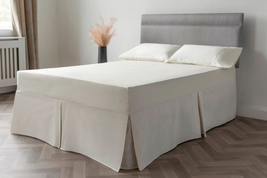 200 Count Polycotton Fitted Valance Sheet (Percale) SALE 200 Count Polycotton Fitted Valance Sheet (Percale) SALE