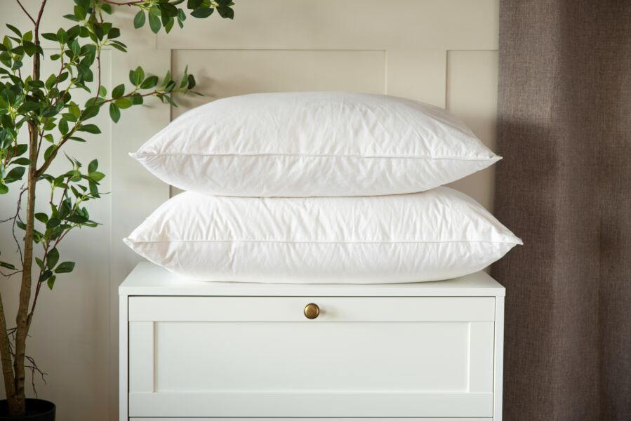 Hotel Milled Duck Feather Pillow Pair Hotel Milled Duck Feather Pillow Pair
