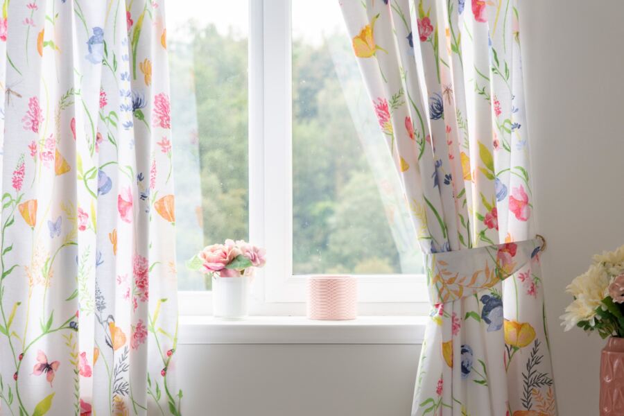 Larissa Curtains with Tie Backs Larissa Curtains with Tie Backs