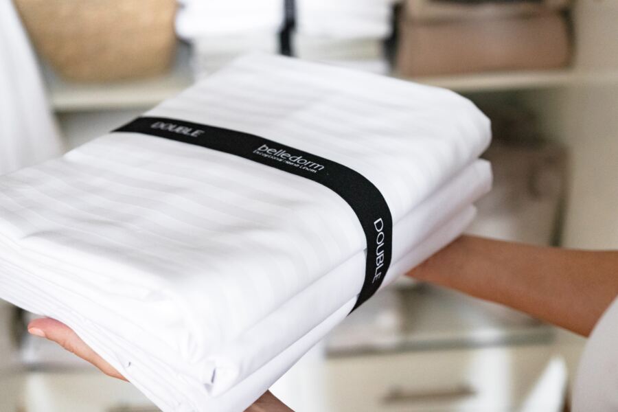 Bed Sheet Organiser Band:Products:Belledorm | Exceptional Home Linens