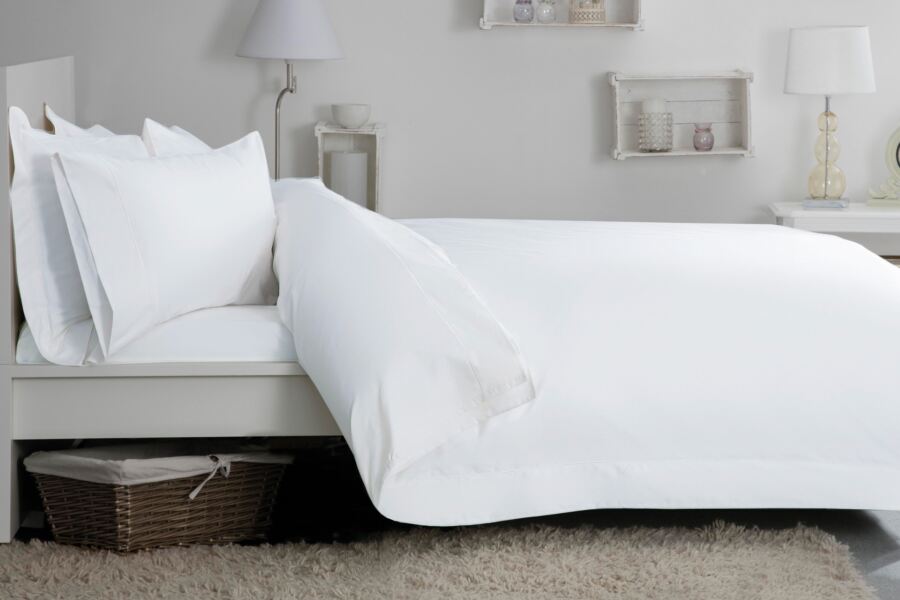 Egyptian Cotton 400 Count Oxford Duvet Cover Egyptian Cotton 400 Count Oxford Duvet Cover