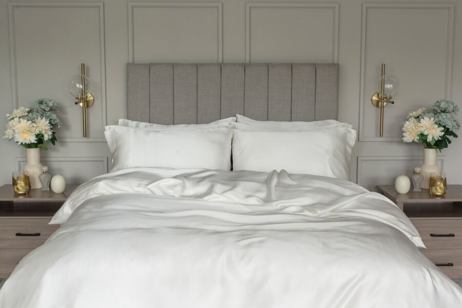 100% Mulberry Silk Duvet Cover 100% Mulberry Silk Duvet Cover